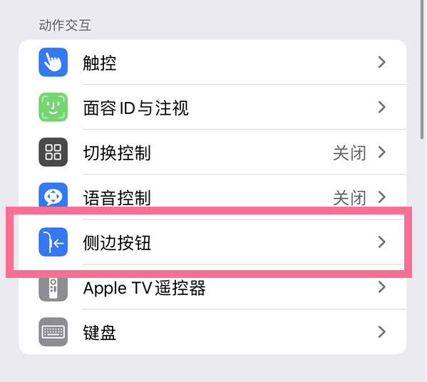 泰顺苹果14维修店分享iPhone14 Plus侧键双击下载功能关闭方法 