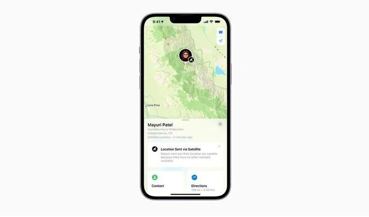 泰顺苹果14维修分享iPhone14系列中 FindMy功能通过卫星分享位置方法教程 