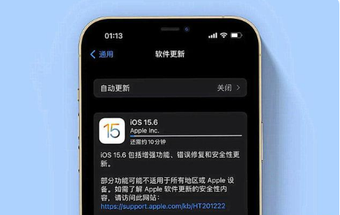 泰顺苹果手机维修分享iOS 15.6续航怎么样 